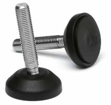 MARBETT - ARTICULATED FEET SATINLESS M16 DIAMETER 60 MM